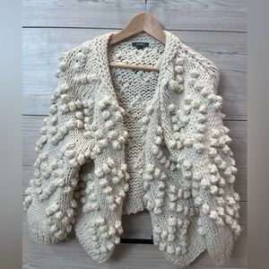 &Merci PomPom sweater | Cream | Size Small